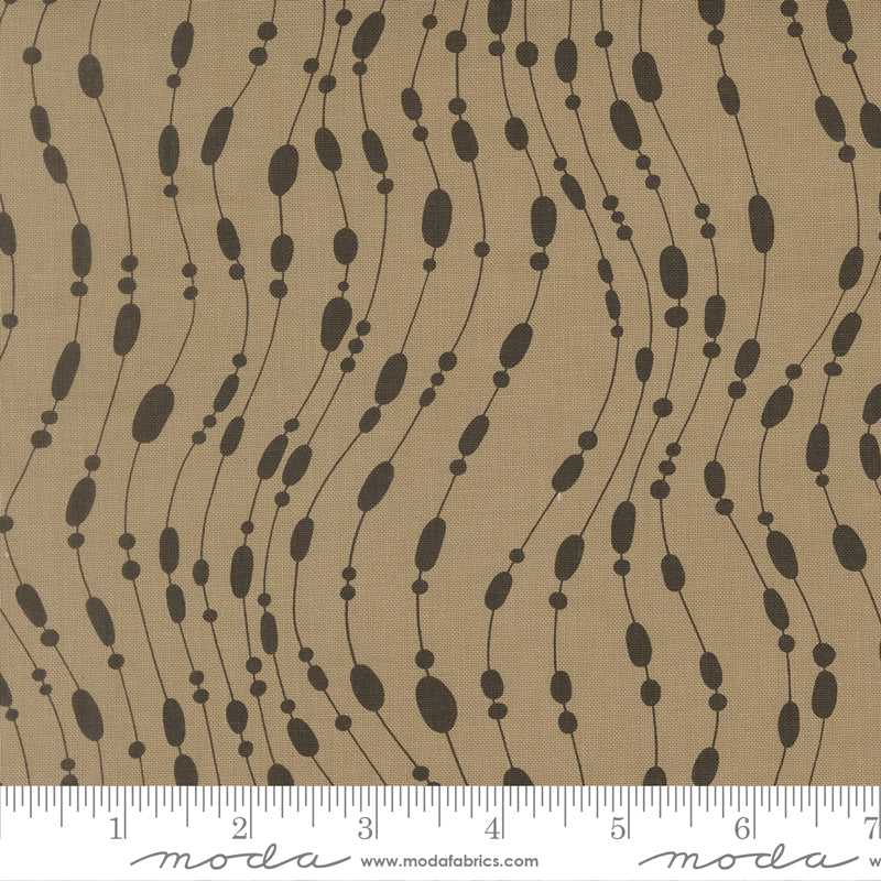Mira Whisper Stripes TAUPE scale