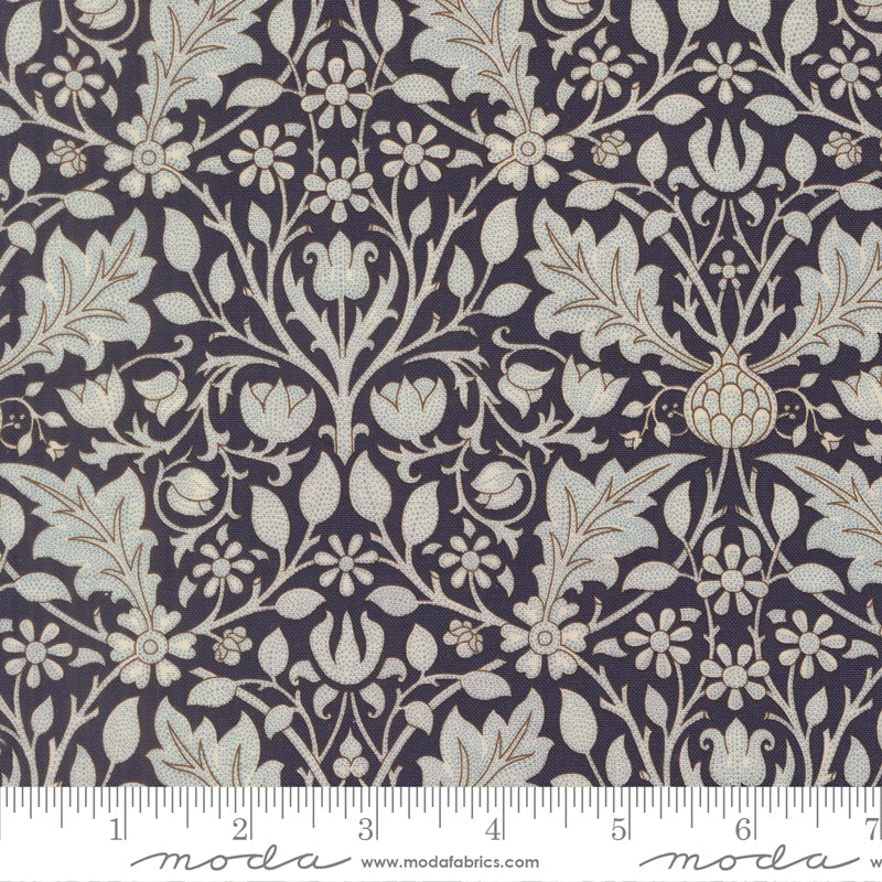 Morris Muse Twilight Triple Net Florals scale
