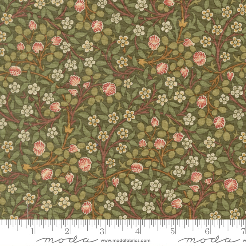 Morris Muse Sage Clover Small Floral scale