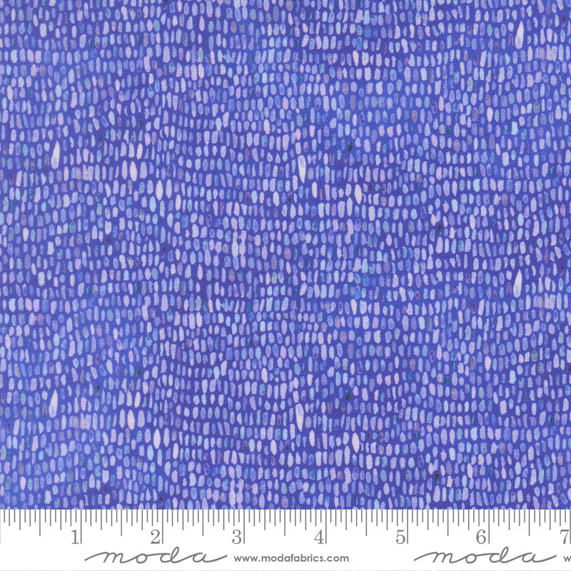 Delphinium Palette Blenders AGAPANTHUS by Janet Clare for Moda 24658-16 scale