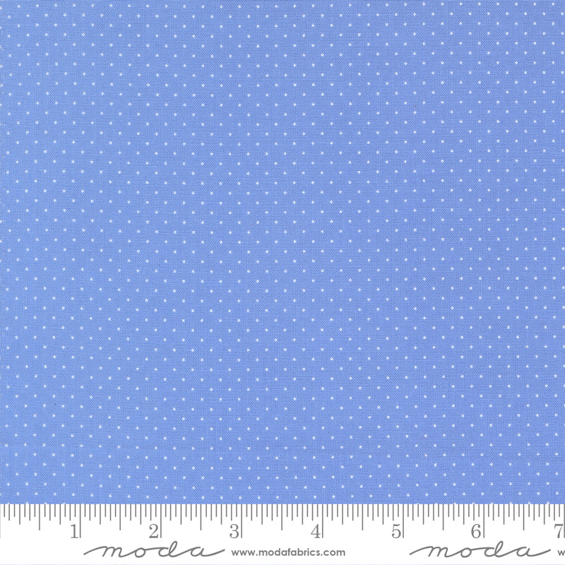 Fruit Salad Pin Dot Dots SKY by Corey Yoder for Moda 29247-23 scale