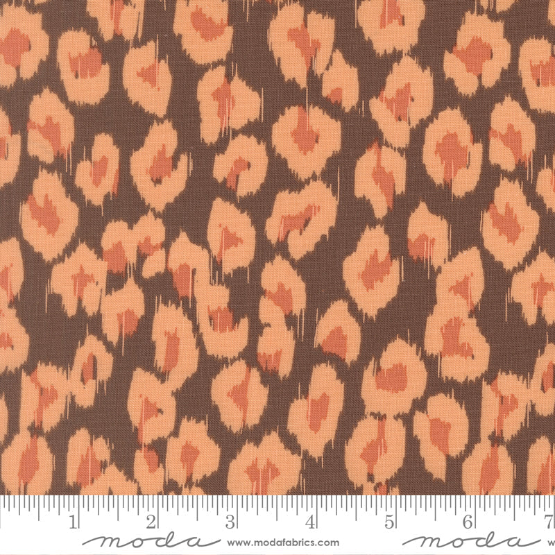 Sunlit Ruins Ikat Blenders Mauve scale