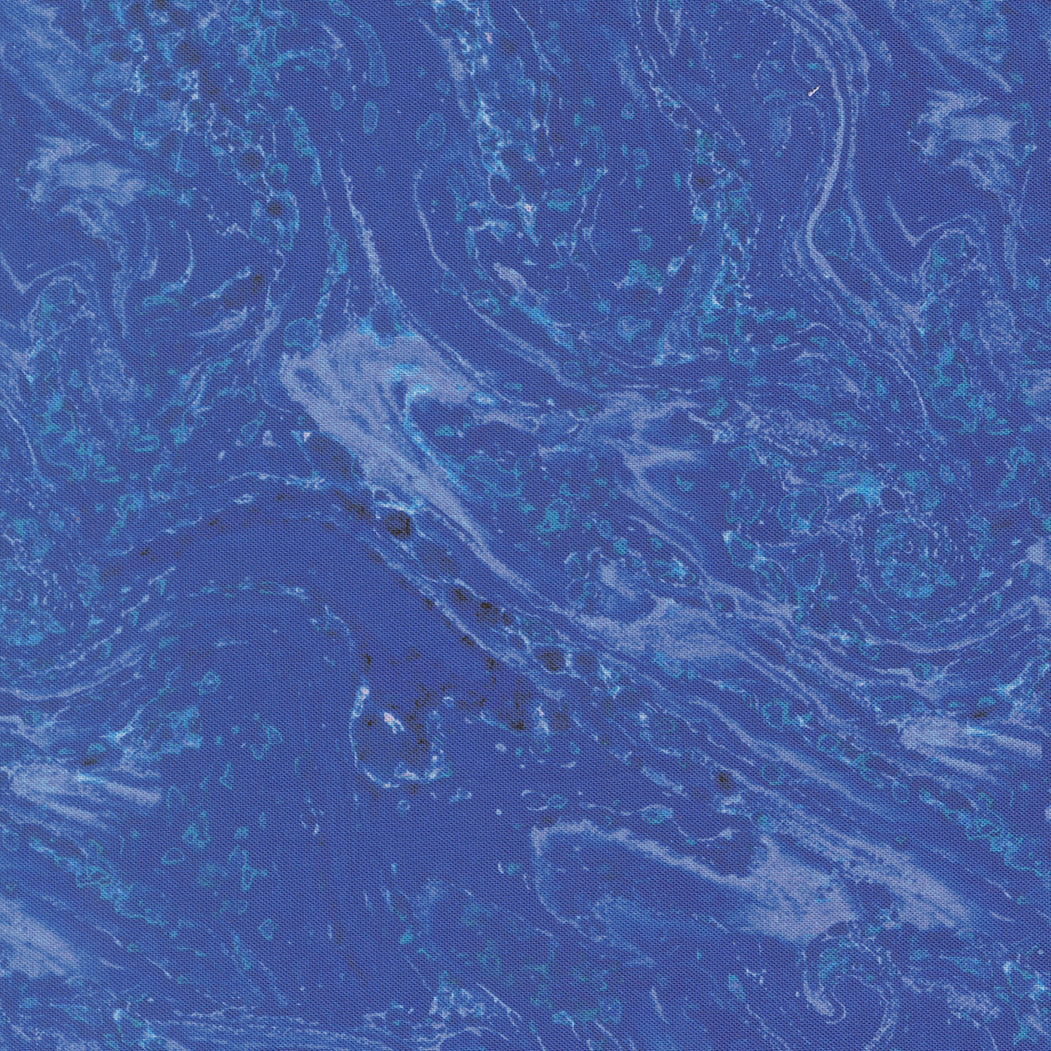 Saltwater Dark Blue Seaside Surf Blenders Water yardage