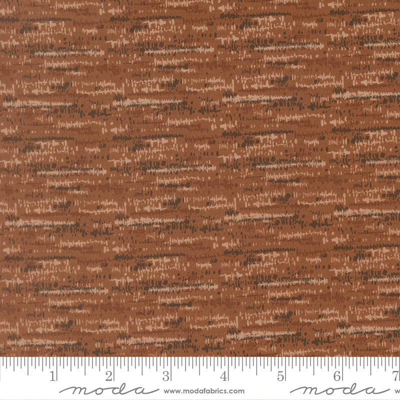Wellspring Blotted Textured Dark Clay by Fancy That Design House for Moda Fabrics