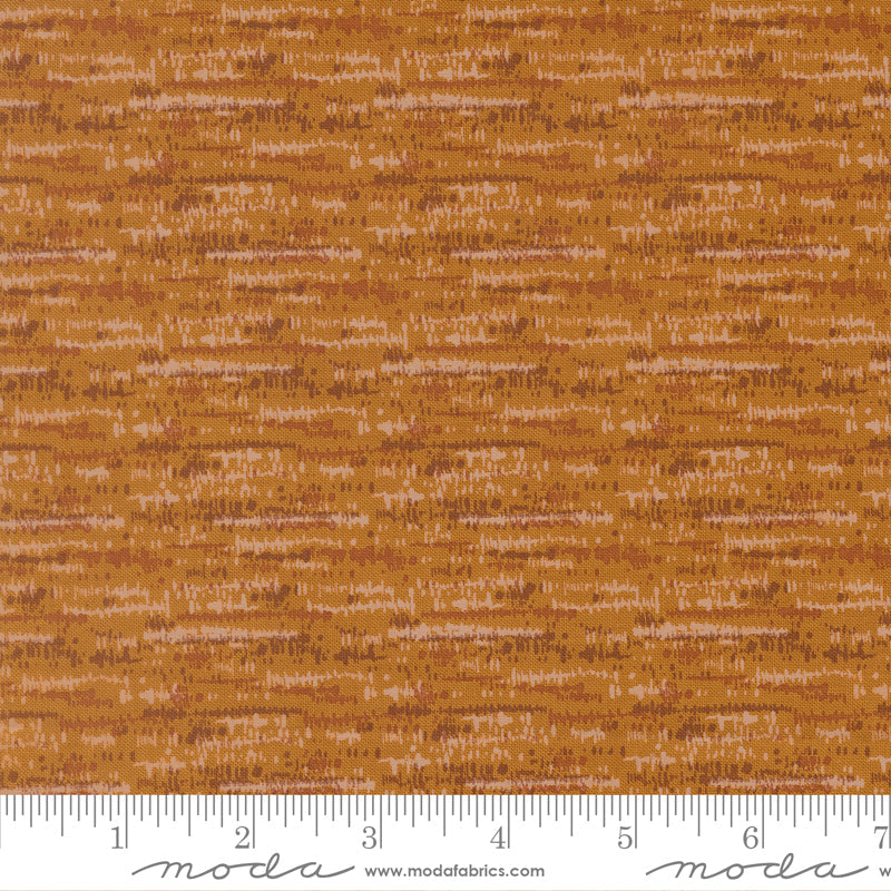 Wellspring Blotted Textured Carmel by Fancy That Design House for Moda Fabrics