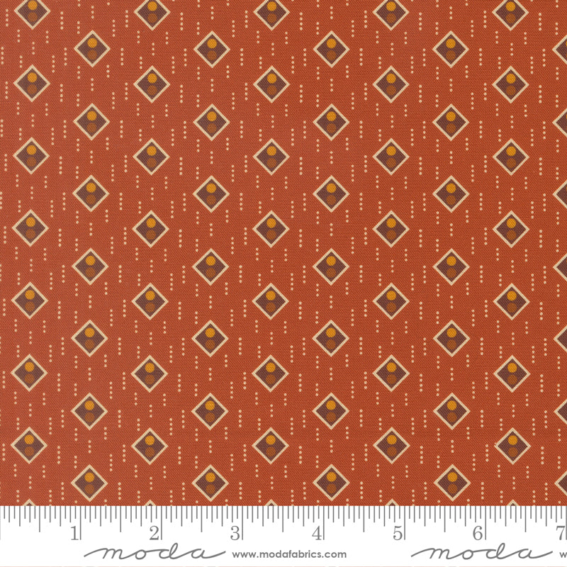 Pamelias Path Pan For Gold Blenders Stripe Cinnamon scale