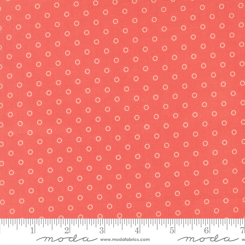 Bloomsberry Favorite Dot Dots Nantucket Red by Camille Roskelley for Moda Fabrics