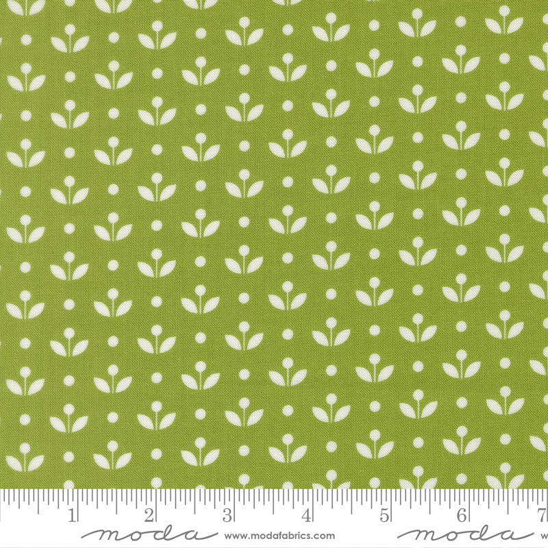 Bloomsberry Mayfair Ditsy Leaf by Camille Roskelley for Moda Fabrics
