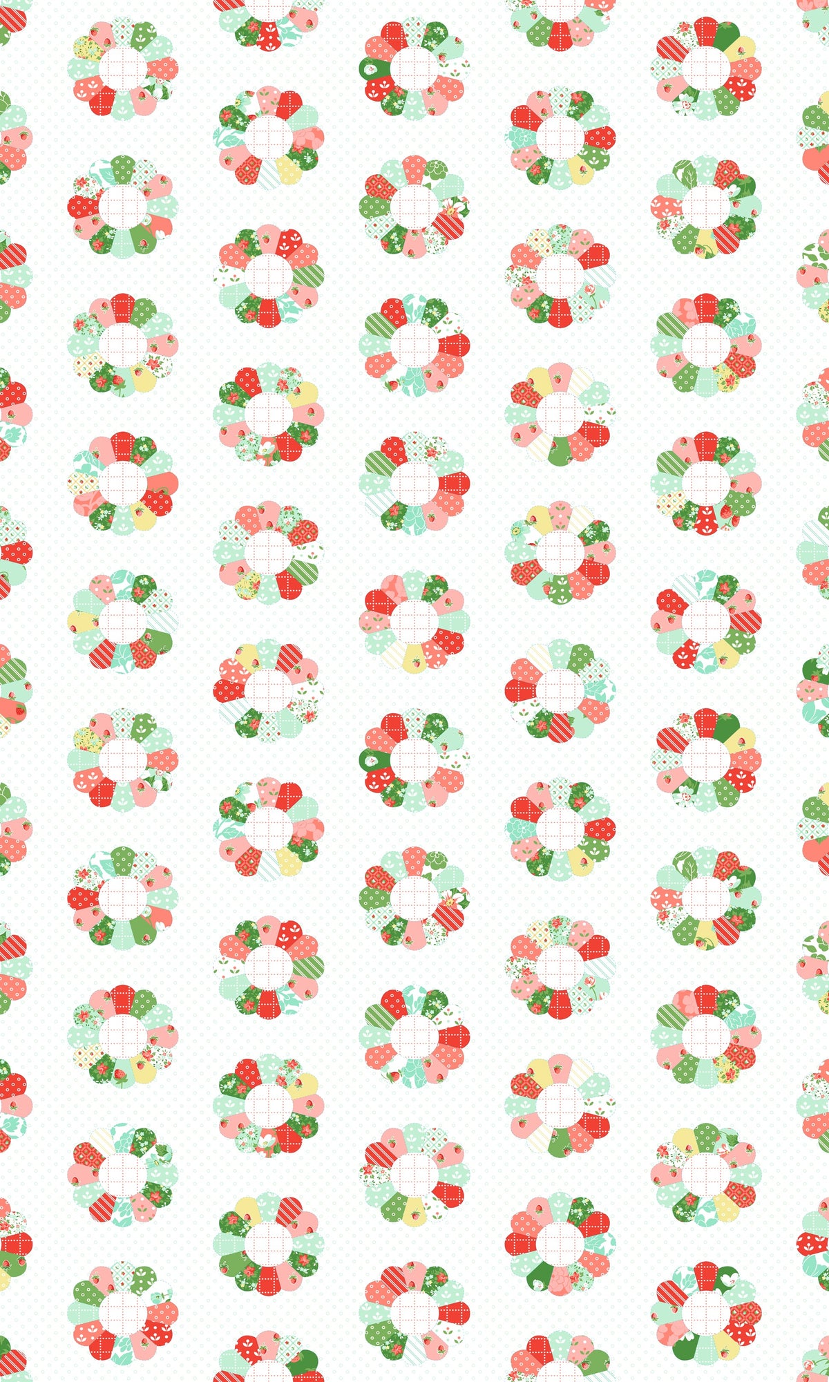 Bloomsberry Bloom Patchwork Cheater Multi by Camille Roskelley for Moda Fabrics