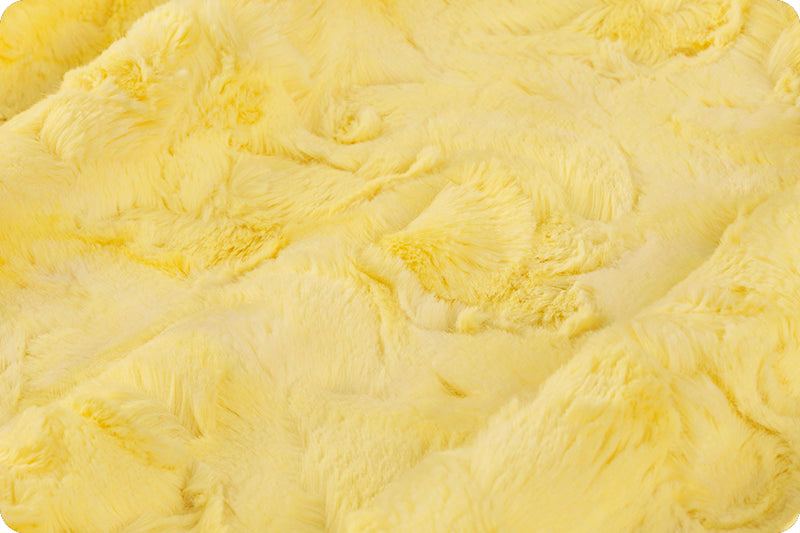 Luxe Cuddle Galaxy Lemon Drop Fabric