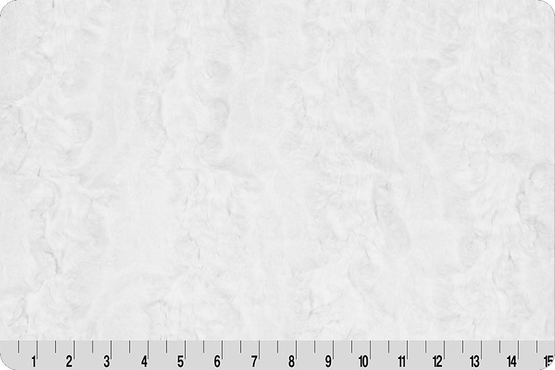 Luxe Cuddle Glacier Snow Fabric