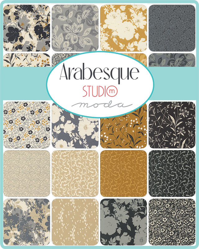 Arabesque quilting fabric collection by Studio M for Moda Fabrics