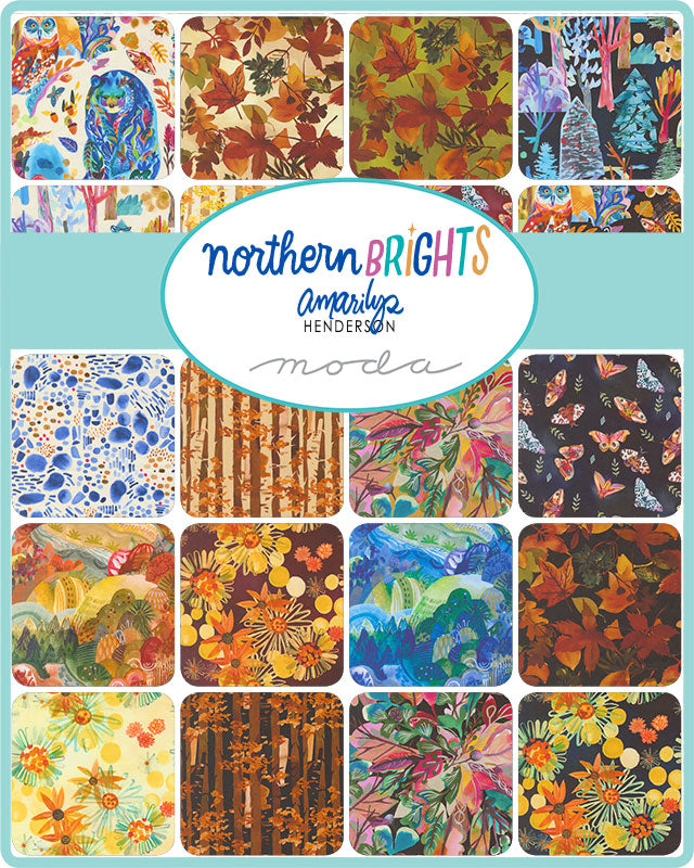 Northern Brights fabric collection by Amarilys Henderson for Moda Fabrics