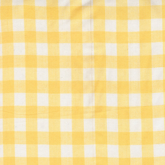 Summer Solstice Wovens Checks Plaids Stripes YELLOW WHITE