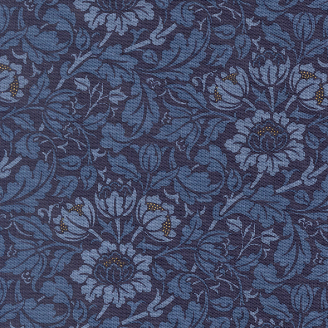 Morris Muse Twilight Flowering Scroll Florals