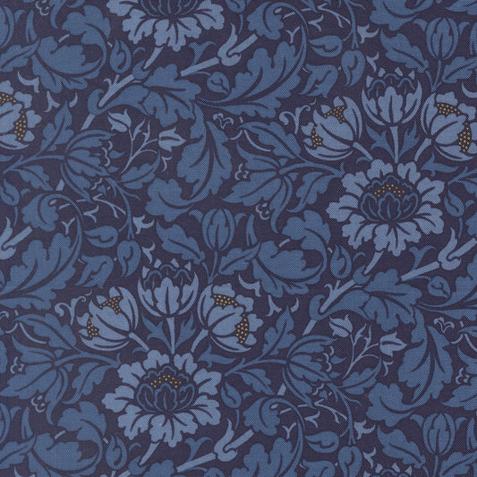 Morris Muse Twilight Flowering Scroll Florals