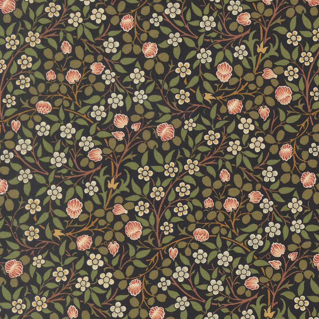 Morris Muse Ebony Clover Small Floral