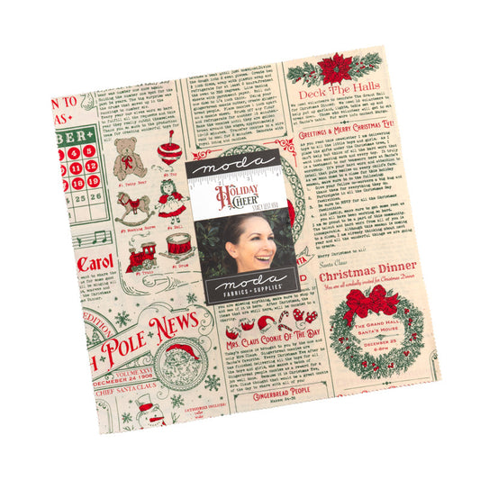 Holiday Cheer  Assorted Layer Cake by Stacy Iest Hsu for Moda Fabrics 20970-LC