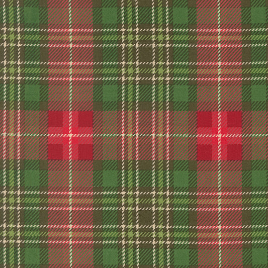 Holiday Cheer Christmas Plaid Checks and Plaids Evergreen by Stacy Lest Hsu for Moda Fabrics 20977-14