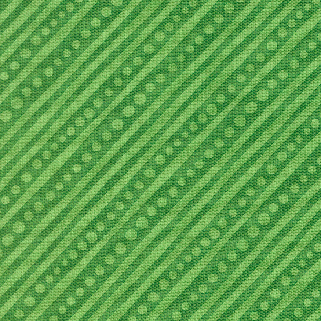 Snow Time Dotted Bias Stripe Stripes Hollyleaf by Me and My Sister Designs for Moda Fabrics 22504-12