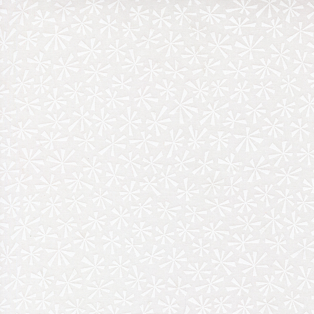 Snow Time Tinsel Blenders Winter White White  by Me and My Sister Designs for Moda Fabrics 22507-21