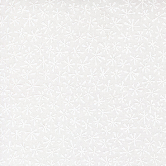 Snow Time Tinsel Blenders Winter White White  by Me and My Sister Designs for Moda Fabrics 22507-21