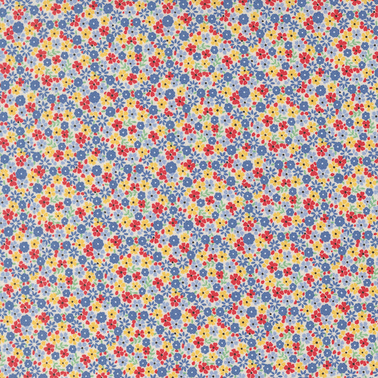 30s Playtime Cute Calico Primary by Linzee McCray for Moda Fabrics 23374-11