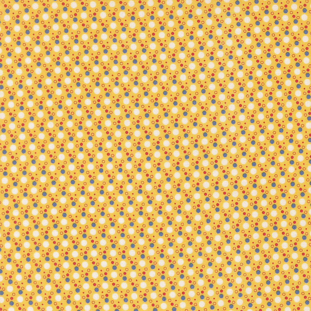 30s Playtime Bubbly Dots Dots Sunshine by Linzee McCray for Moda Fabrics 23376-15