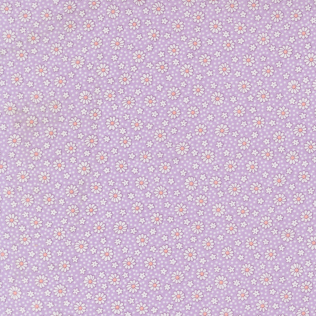 30s Playtime Dotty Daisy Ditsy Dots Lilac by Linzee McCray for Moda Fabrics 23379-12