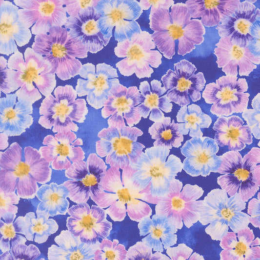Delphinium Auricula Florals AGAPANTHUS by Janet Clare for Moda 24650-15