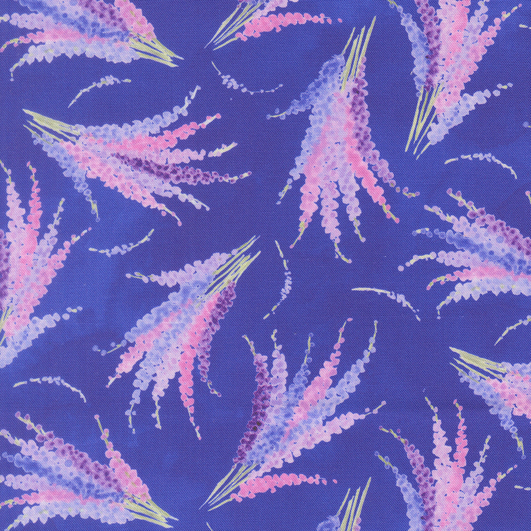 Delphinium Larkspur Florals AGAPANTHUS by Janet Clare for Moda 24652-16
