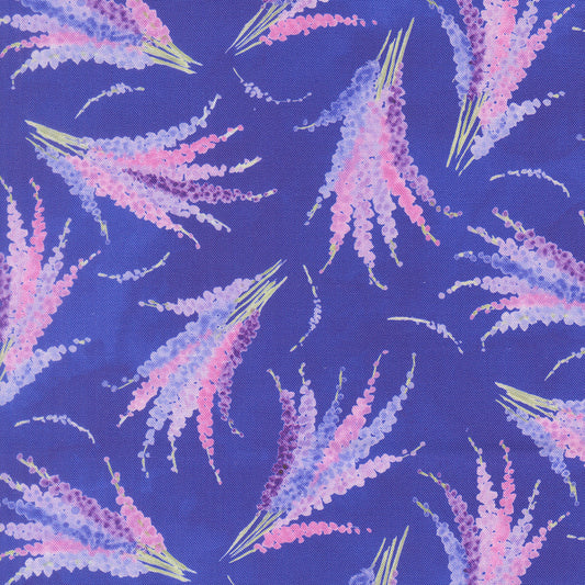 Delphinium Larkspur Florals AGAPANTHUS by Janet Clare for Moda 24652-16