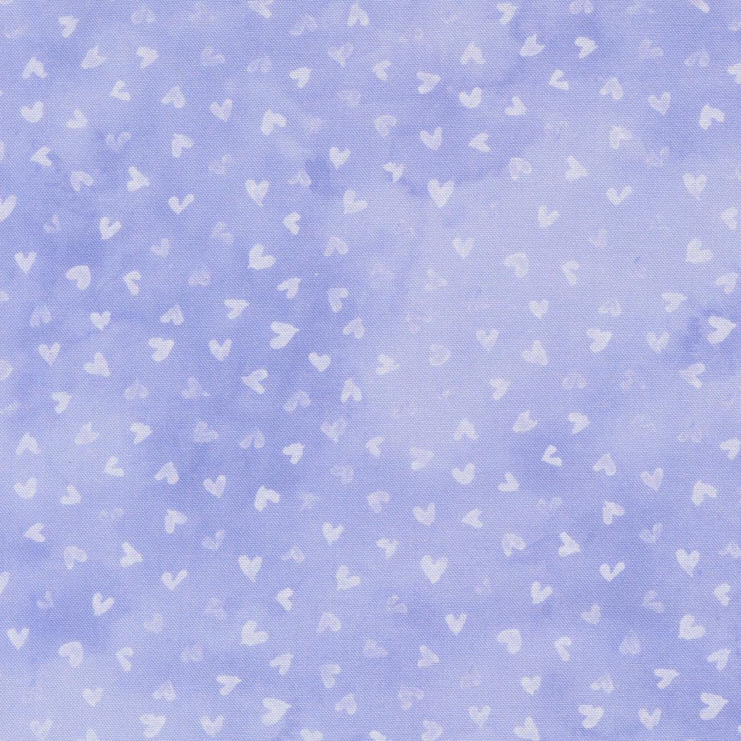 Delphinium Light Hearts Blenders LILAC by Janet Clare for Moda 24653-13