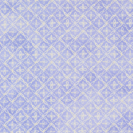 Delphinium Flourish Checks and Plaids LILAC by Janet Clare for Moda 24656-15