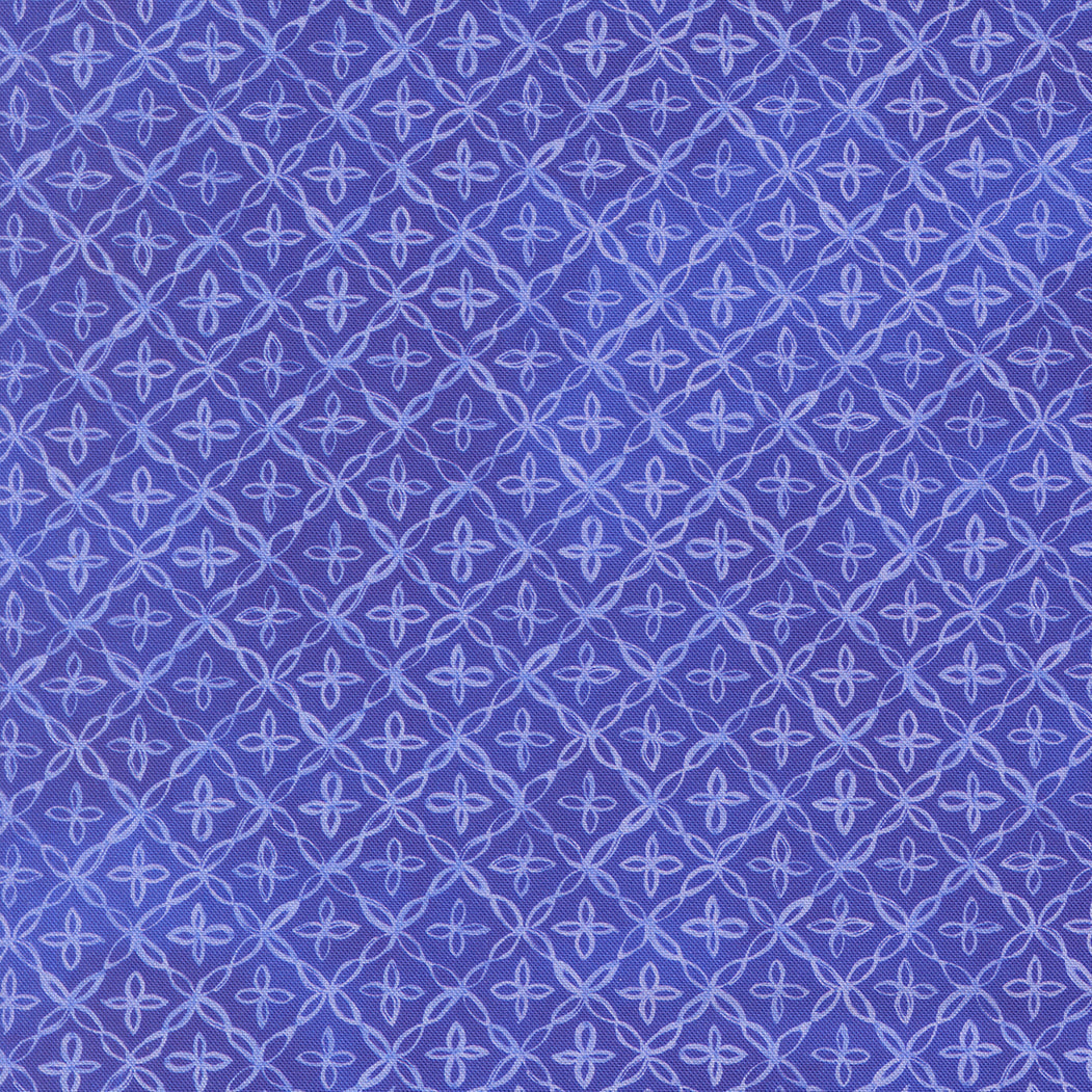 Delphinium Flourish Checks and Plaids AGAPANTHUS by Janet Clare for Moda 24656-18