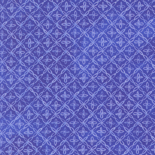 Delphinium Flourish Checks and Plaids AGAPANTHUS by Janet Clare for Moda 24656-18