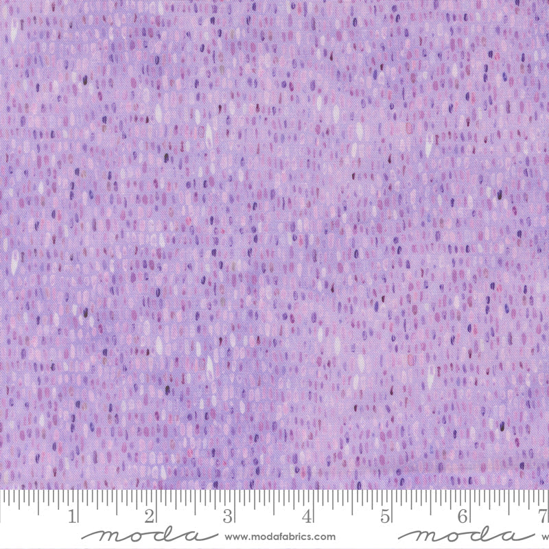 Delphinium Palette Blenders MAUVE by Janet Clare for Moda 24658-18 scale