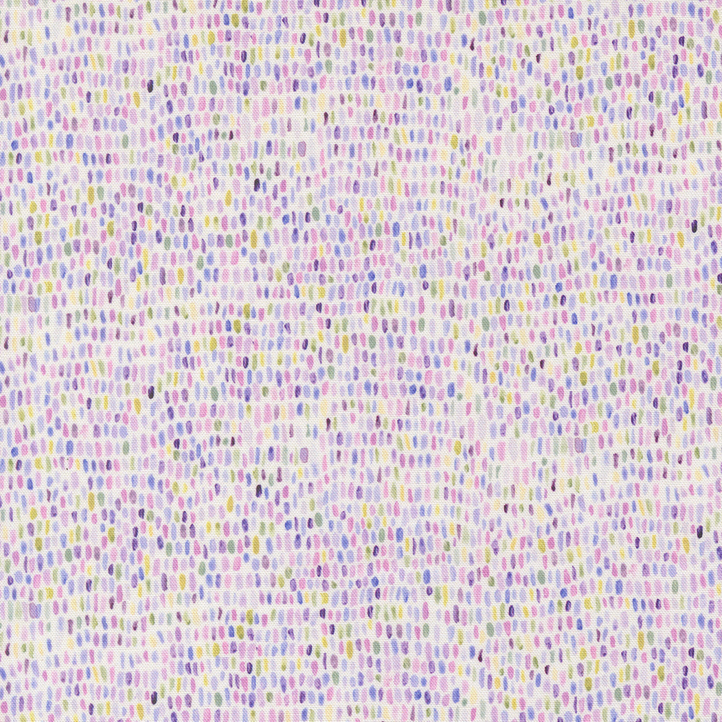 Delphinium Palette Blenders SNOWDROP by Janet Clare for Moda 24658-11