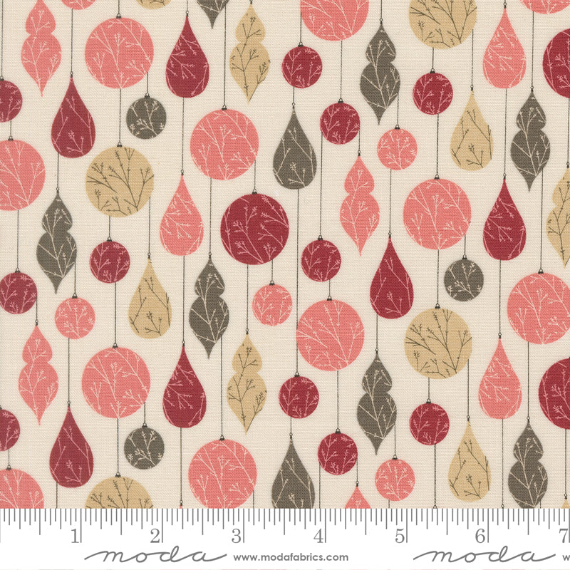 Gingerbread Lane Crystal Ornaments Novelty Sugar by Kileys Quilt Room for Moda Fabrics 26151-11 scale