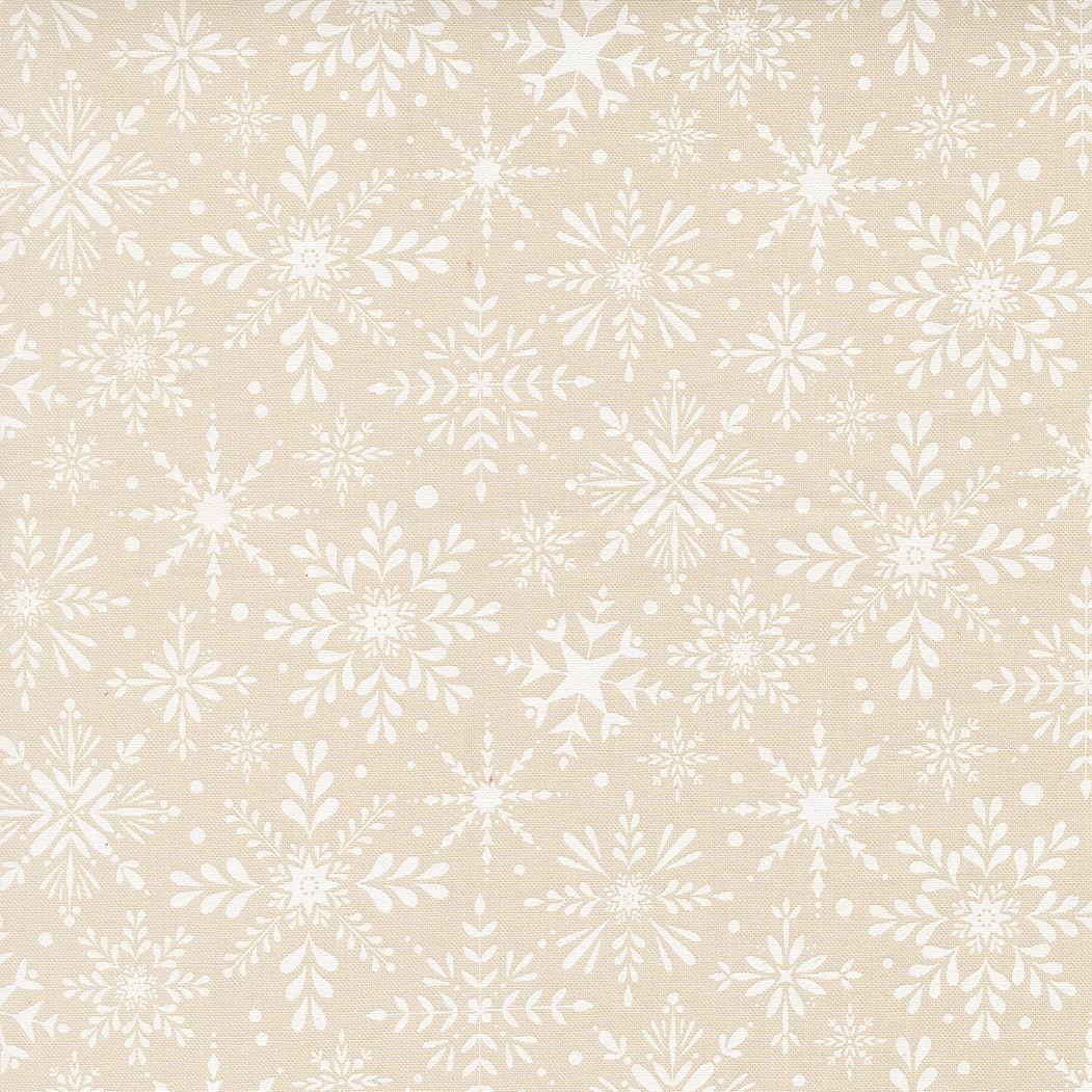 Gingerbread Lane Blizzard Christmas Snowflake Sugar by Kileys Quilt Room for Moda Fabrics 26153-11