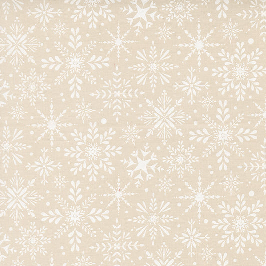 Gingerbread Lane Blizzard Christmas Snowflake Sugar by Kileys Quilt Room for Moda Fabrics 26153-11