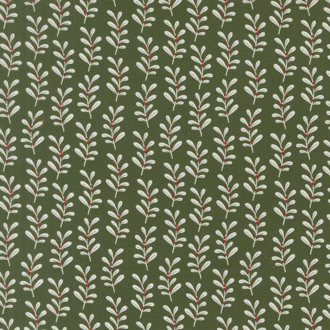 Gingerbread Lane Holly Stripes Holly by Kileys Quilt Room for Moda Fabrics 26154-14