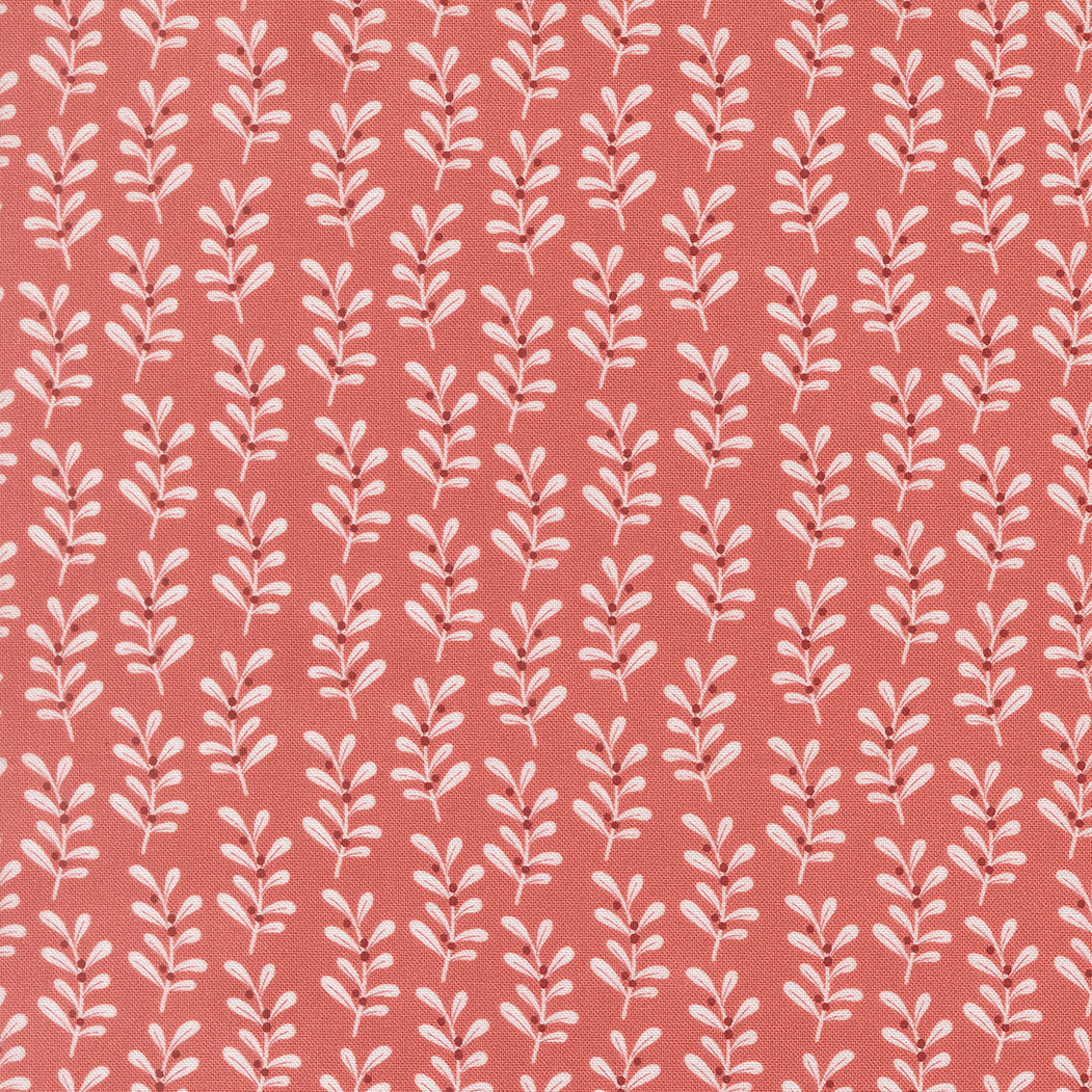 Gingerbread Lane Holly Stripes Rosy by Kileys Quilt Room for Moda Fabrics 26154-17