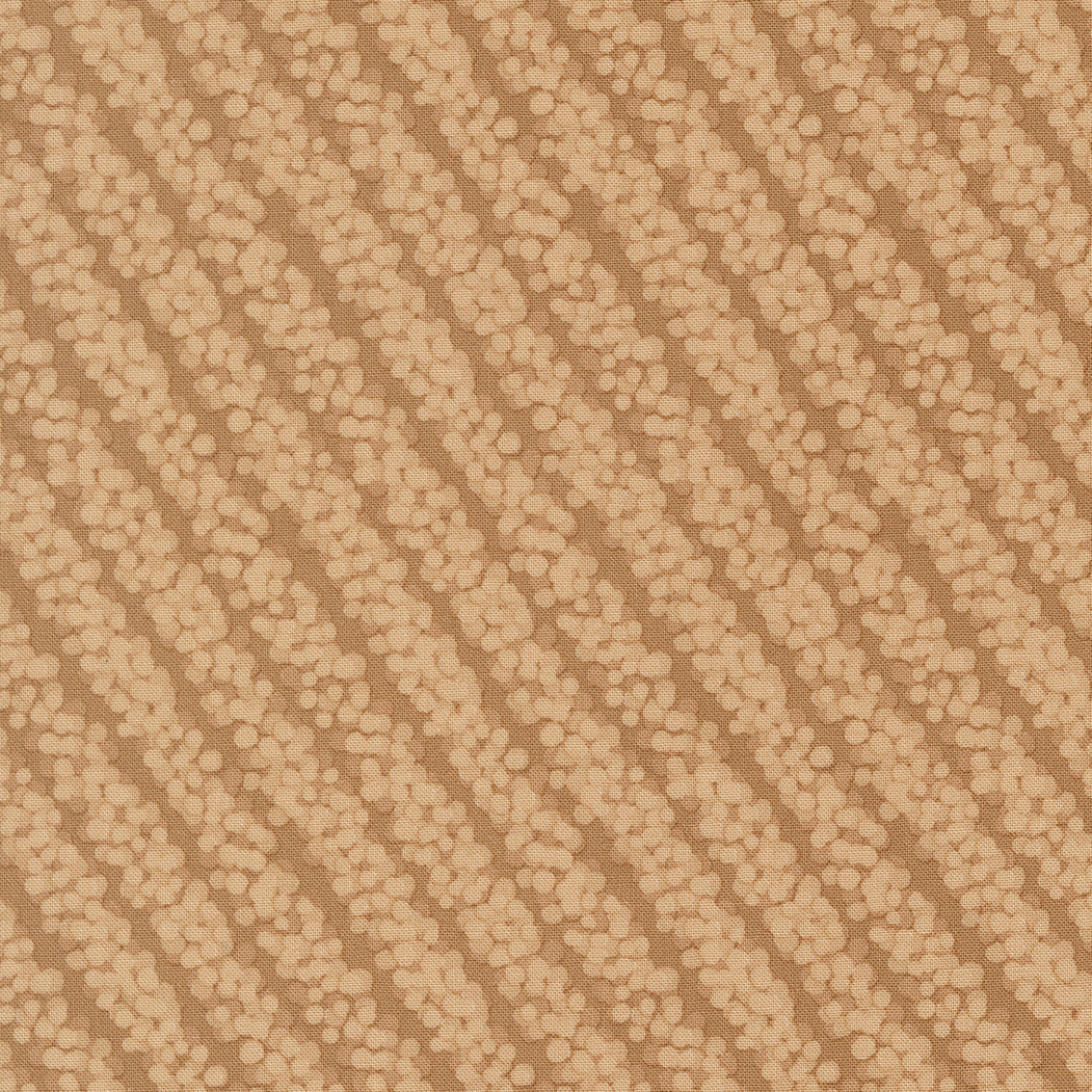 Gingerbread Lane Flowing Forest Stripes Cocoa by Kileys Quilt Room for Moda Fabrics 26156-22