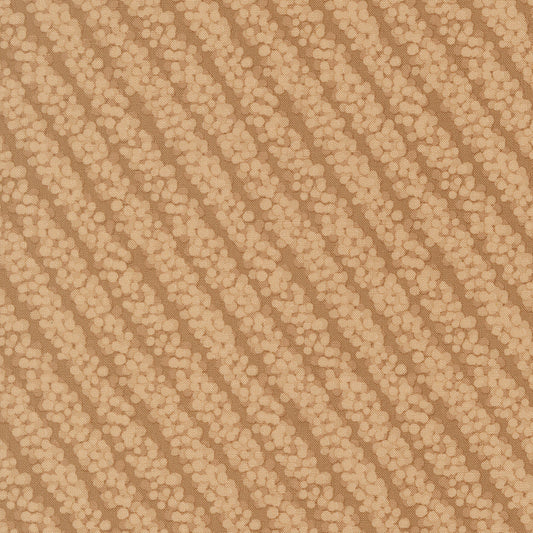 Gingerbread Lane Flowing Forest Stripes Cocoa by Kileys Quilt Room for Moda Fabrics 26156-22