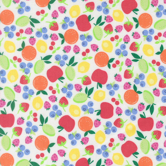 Fruit Salad Fruit Cup Novelty OFF WHITE by Corey Yoder for Moda 29242-11