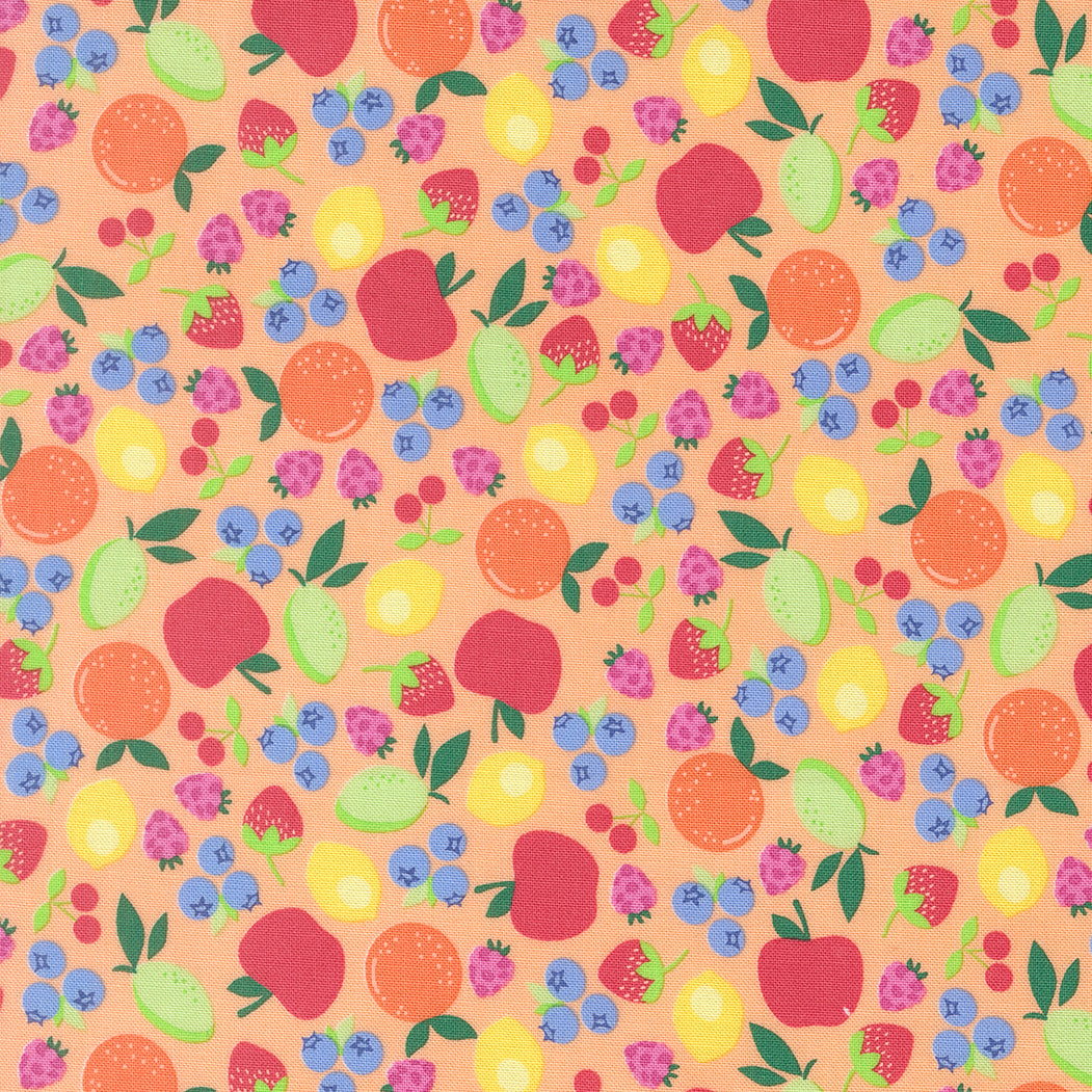 Fruit Salad Fruit Cup Novelty CANTALOUPE by Corey Yoder for Moda 29242-15
