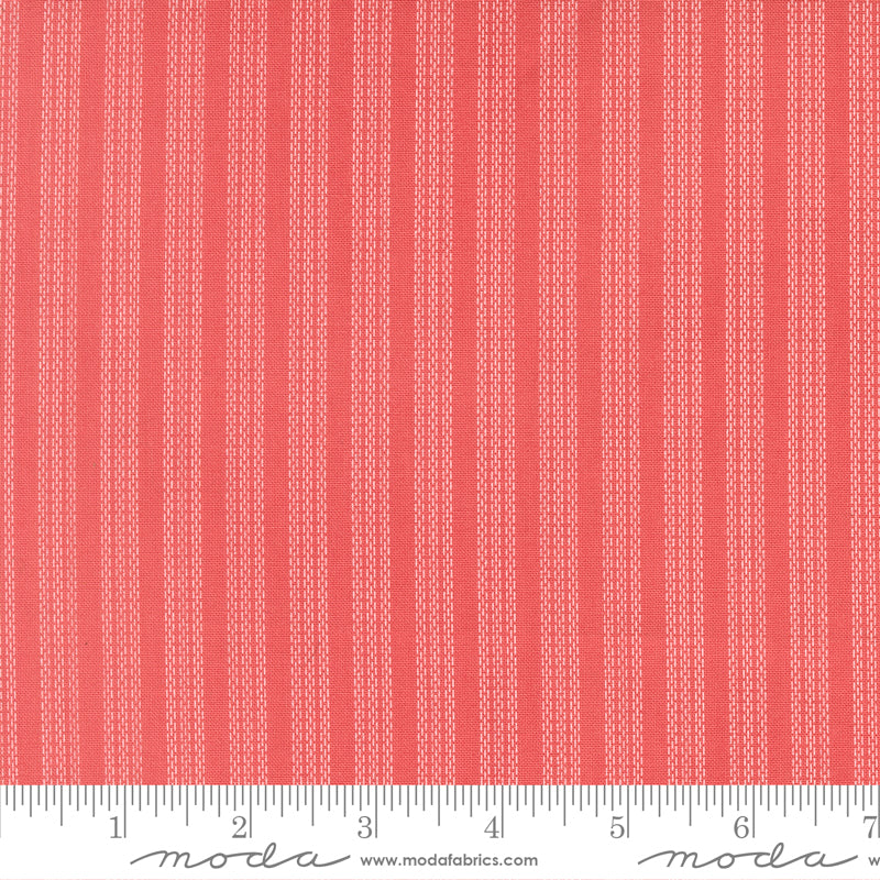 Fruit Salad Stripes FLAMINGO by Corey Yoder for Moda 29246-12 scale
