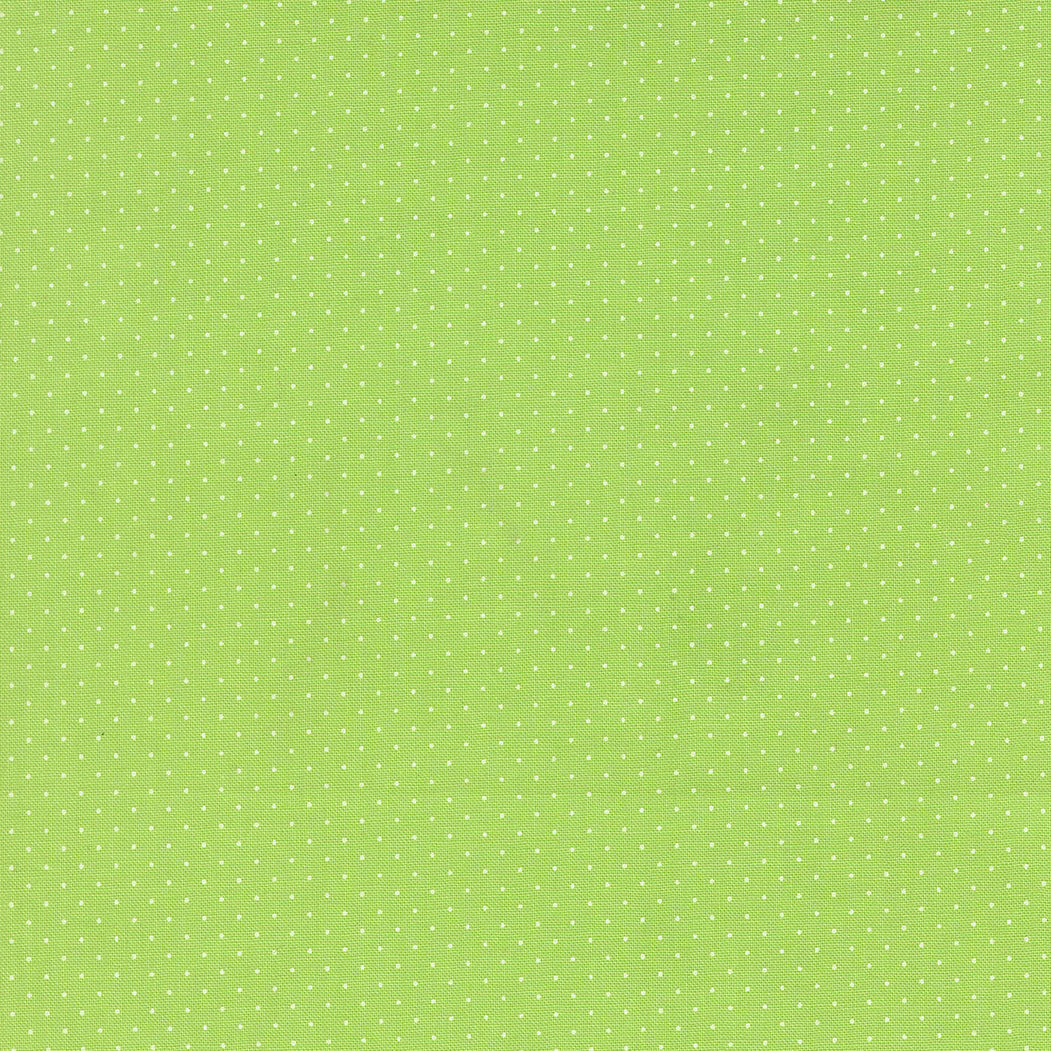 Fruit Salad Pin Dot Dots LIME by Corey Yoder for Moda 29247-19