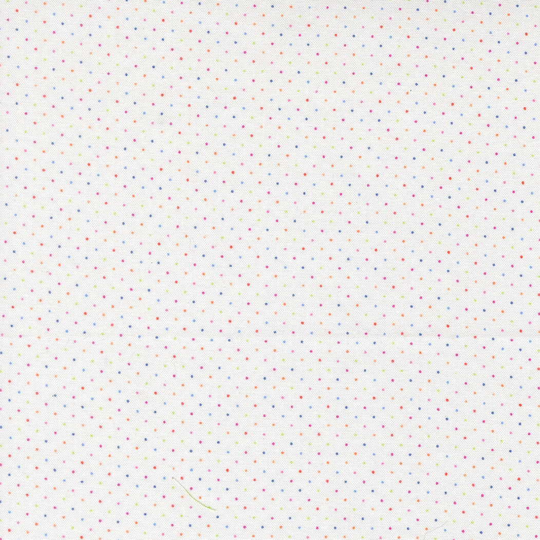 Fruit Salad Pin Dot Dots OFF WHITE by Corey Yoder for Moda 29247-31